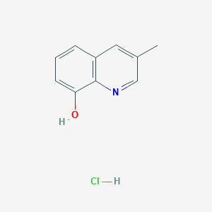 molecular formula C10H10ClNO B12963191 3-Methylquinolin-8-ol hydrochloride 