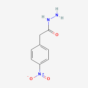 molecular formula C8H9N3O3 B1296326 2-(4-硝基苯基)乙酰肼 CAS No. 6144-81-6
