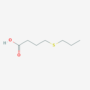 molecular formula C7H14O2S B1296327 4-(Propylsulfanyl)butanoic acid CAS No. 79313-53-4