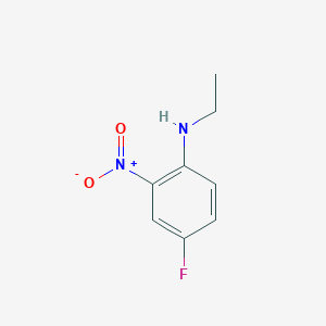 molecular formula C8H9FN2O2 B1296328 n-Ethyl-4-fluoro-2-nitroaniline CAS No. 774-22-1