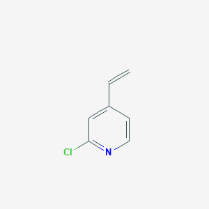 molecular formula C7H6ClN B12963282 2-Chloro-4-vinylpyridine 