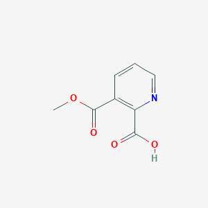 molecular formula C8H7NO4 B1296330 3-(Methoxycarbonyl)pyridine-2-carboxylic acid CAS No. 24195-02-6