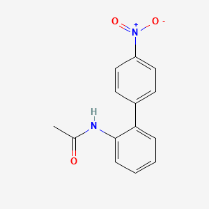 molecular formula C14H12N2O3 B1296333 N-(4'-nitro-[1,1'-biphenyl]-2-yl)acetamide CAS No. 71857-97-1