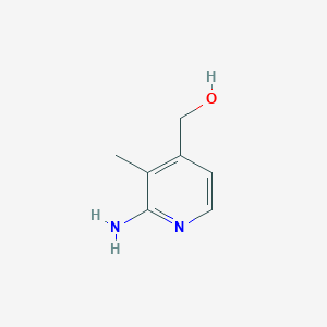 molecular formula C7H10N2O B12963367 (2-Amino-3-methylpyridin-4-yl)methanol 