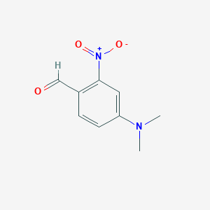molecular formula C9H10N2O3 B1296337 4-(二甲氨基)-2-硝基苯甲醛 CAS No. 56670-20-3