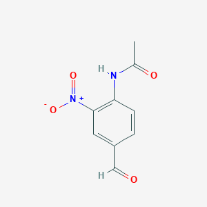 n-(4-Formyl-2-nitrophenyl)acetamide