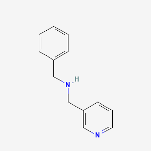 B1296348 Benzyl-pyridin-3-ylmethyl-amine CAS No. 63361-56-8