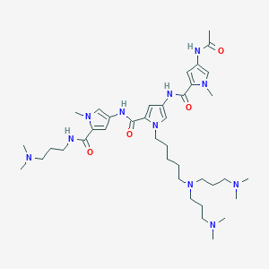molecular formula C39H65N11O4 B129635 Dien-microgonotropen-c CAS No. 142155-06-4