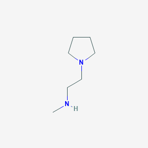 molecular formula C7H16N2 B1296364 N-methyl-2-(pyrrolidin-1-yl)ethanamine CAS No. 32776-22-0