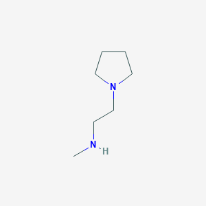 molecular formula C7H16N2 B1296364 N-methyl-2-pyrrolidin-1-ylethanamine CAS No. 32776-22-0