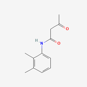 molecular formula C12H15NO2 B1296366 N-(2,3-dimethylphenyl)-3-oxobutanamide CAS No. 55909-76-7