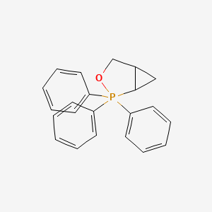 molecular formula C22H21OP B1296368 2,2,2-三苯基-3-氧杂-2lambda5-磷杂双环[3.1.0]己烷 CAS No. 60329-10-4