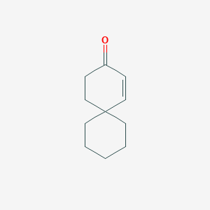 molecular formula C11H16O B1296374 Spiro[5.5]undec-1-en-3-one CAS No. 30834-42-5