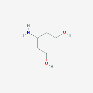 molecular formula C5H13NO2 B129640 3-Aminopentane-1,5-diol CAS No. 1117-23-3