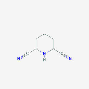 molecular formula C7H9N3 B1296412 Piperidine-2,6-dicarbonitrile CAS No. 41980-31-8