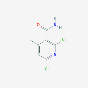 molecular formula C7H6Cl2N2O B1296418 2,6-二氯-4-甲基烟酰胺 CAS No. 38841-54-2
