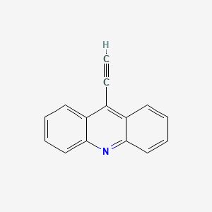 molecular formula C15H9N B12964346 9-Ethynylacridine 