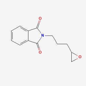molecular formula C13H13NO3 B1296435 2-(3-(Oxiran-2-yl)-propyl)-isoindoline-1,3-dione CAS No. 93272-49-2