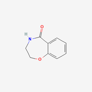 molecular formula C9H9NO2 B1296440 3,4-dihydro-1,4-benzoxazepin-5(2H)-one CAS No. 703-51-5