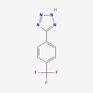 molecular formula C8H5F3N4 B1296447 5-[4-(Trifluoromethyl)phenyl]-1H-tetrazole CAS No. 2251-79-8