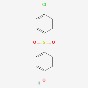 molecular formula C12H9ClO3S B1296452 4-(4-Chloro-benzenesulfonyl)-phenol CAS No. 7402-67-7