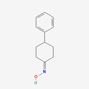 molecular formula C12H15NO B1296453 4-苯基环己酮肟 CAS No. 4500-20-3