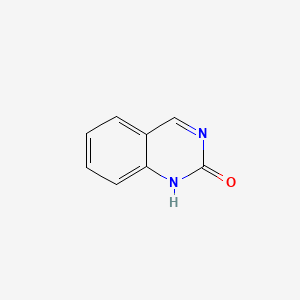 molecular formula C8H6N2O B1296456 喹唑啉-2-醇 CAS No. 7471-58-1