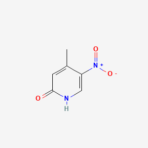 molecular formula C6H6N2O3 B1296462 2-Hydroxy-4-methyl-5-nitropyridine CAS No. 21901-41-7
