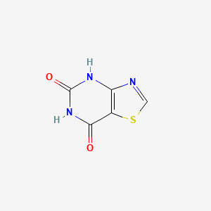 molecular formula C5H3N3O2S B1296465 Thiazolo[4,5-d]pyrimidine-5,7-diol CAS No. 7464-09-7