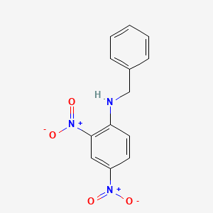 molecular formula C13H11N3O4 B1296469 N-苄基-2,4-二硝基苯胺 CAS No. 7403-38-5
