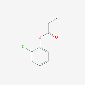molecular formula C9H9ClO2 B1296472 2-Chlorophenyl propionate CAS No. 60202-89-3