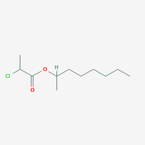molecular formula C11H21ClO2 B1296473 Octan-2-yl 2-chloropropanoate CAS No. 500786-98-1