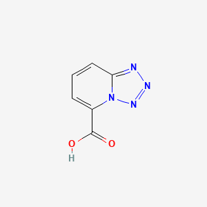 molecular formula C6H4N4O2 B1296475 四唑并[1,5-a]吡啶-5-羧酸 CAS No. 7477-12-5