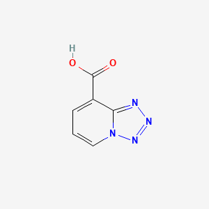 molecular formula C6H4N4O2 B1296477 四唑并[1,5-a]吡啶-8-羧酸 CAS No. 7463-56-1