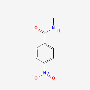 molecular formula C8H8N2O3 B1296485 N-甲基-4-硝基苯甲酰胺 CAS No. 2585-23-1