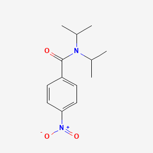 molecular formula C13H18N2O3 B1296486 N,N-diisopropyl-4-nitrobenzamide CAS No. 79606-48-7