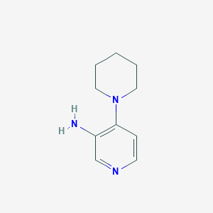 molecular formula C10H15N3 B1296494 4-(Piperidin-1-yl)pyridin-3-amine CAS No. 52311-36-1