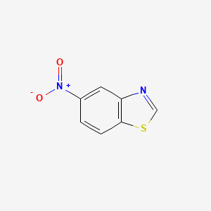 molecular formula C7H4N2O2S B1296503 5-硝基苯并噻唑 CAS No. 2942-07-6