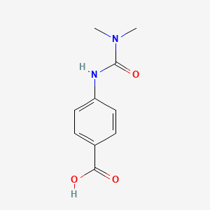 molecular formula C10H12N2O3 B1296505 4-[(Dimethylcarbamoyl)amino]benzoic acid CAS No. 91880-51-2