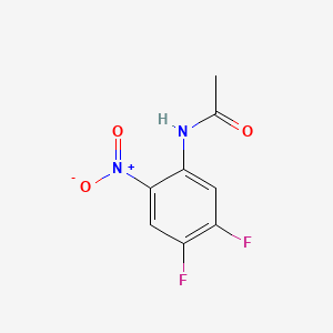 molecular formula C8H6F2N2O3 B1296524 N-(4,5-Difluoro-2-nitrophenyl)acetamide CAS No. 1662-21-1