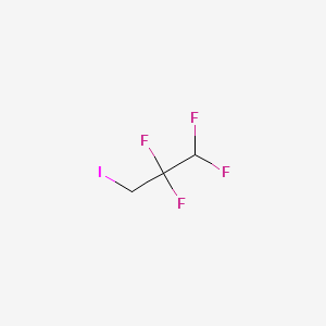 molecular formula C3H3F4I B1296526 1,1,2,2-Tetrafluoro-3-iodopropane CAS No. 679-87-8