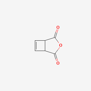 molecular formula C6H4O3 B1296527 3-Oxabicyclo[3.2.0]hept-6-ene-2,4-dione CAS No. 10374-07-9