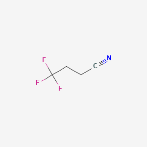 molecular formula C4H4F3N B1296530 4,4,4-Trifluorobutanenitrile CAS No. 690-95-9