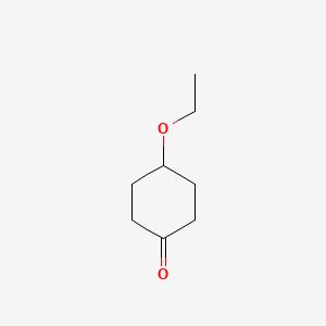 molecular formula C8H14O2 B1296535 4-Ethoxycyclohexanone CAS No. 23510-92-1