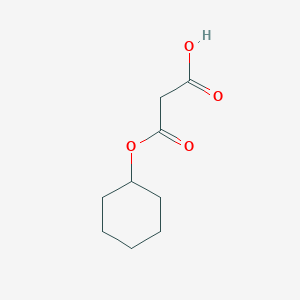 molecular formula C9H14O4 B1296544 3-(Cyclohexyloxy)-3-oxopropanoic acid 
