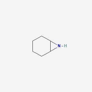 molecular formula C6H11N B1296546 7-Azabicyclo[4.1.0]heptane CAS No. 286-18-0
