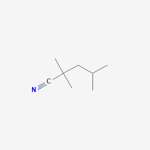 molecular formula C8H15N B1296547 2,2,4-Trimethylpentanenitrile CAS No. 69462-10-8