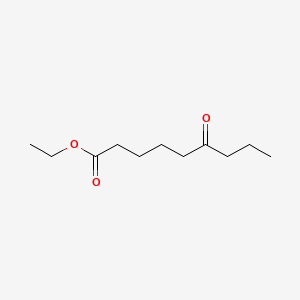 molecular formula C11H20O3 B1296550 Ethyl 6-oxononanoate CAS No. 4144-59-6