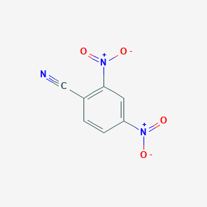 molecular formula C7H3N3O4 B1296554 2,4-Dinitrobenzonitrile CAS No. 4110-33-2