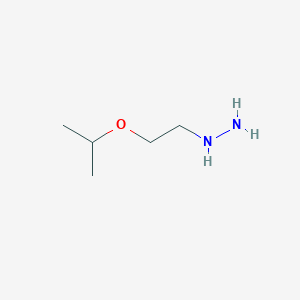 molecular formula C5H14N2O B12965560 (2-Isopropoxyethyl)hydrazine 